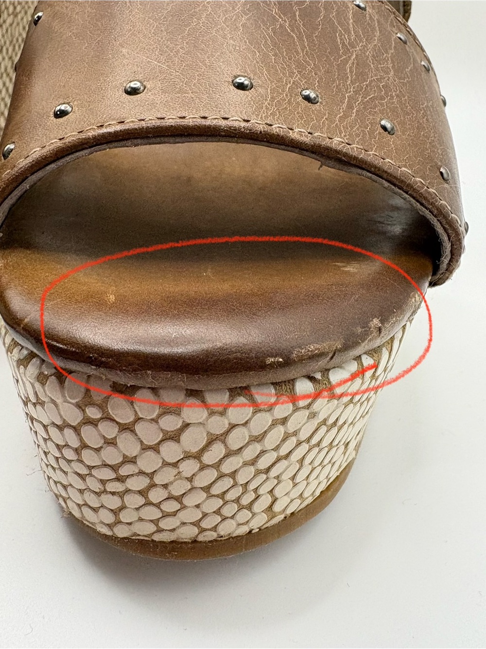 Freebird by Steven Terra leather wedges READ - Picture 10 of 10